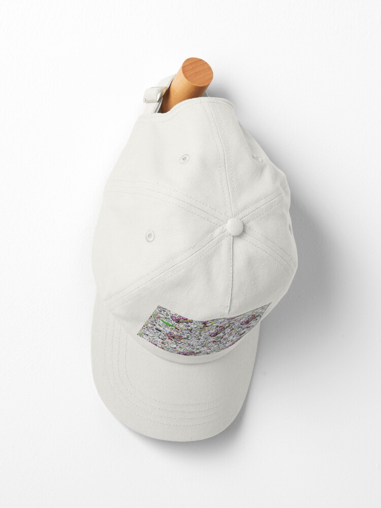 Imagen 2 de 7, Gorra con la obra Gatos de batalla, diseñada y vendida por PixelRune.