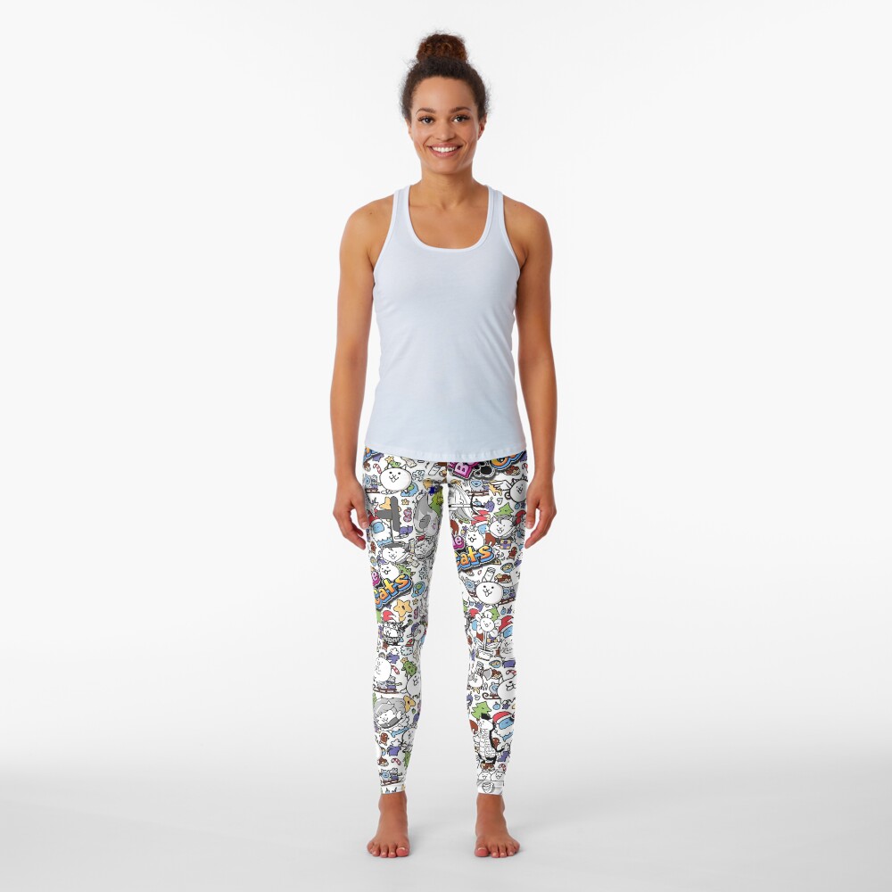 Vista previa del artículo con la obra «Leggings», diseñado y vendido por PixelRune.