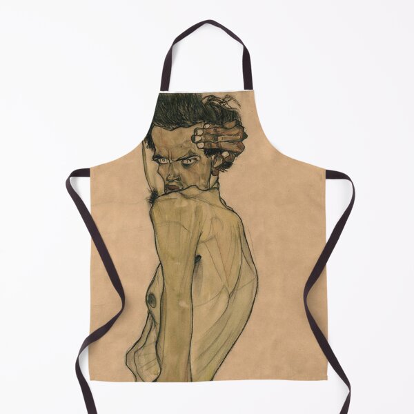 Item preview, Portrait of a man by Egon Schiele designed and sold by Vintage Designs +.