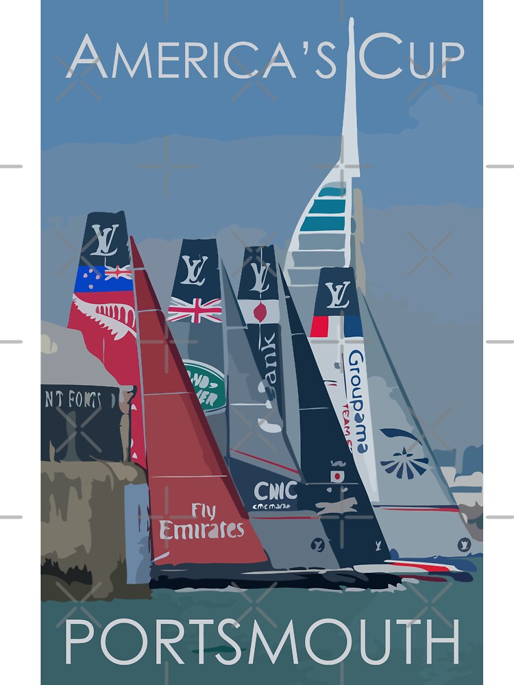 America's Cup Racing - 97 Poster