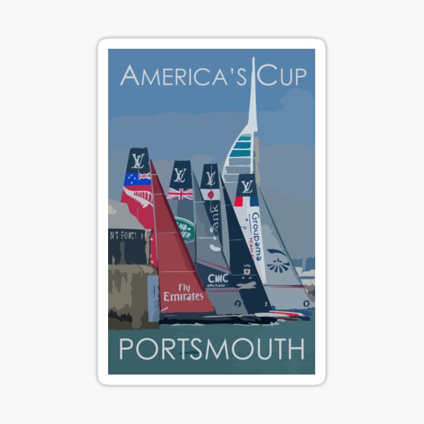 America's Cup Portsmouth Sticker