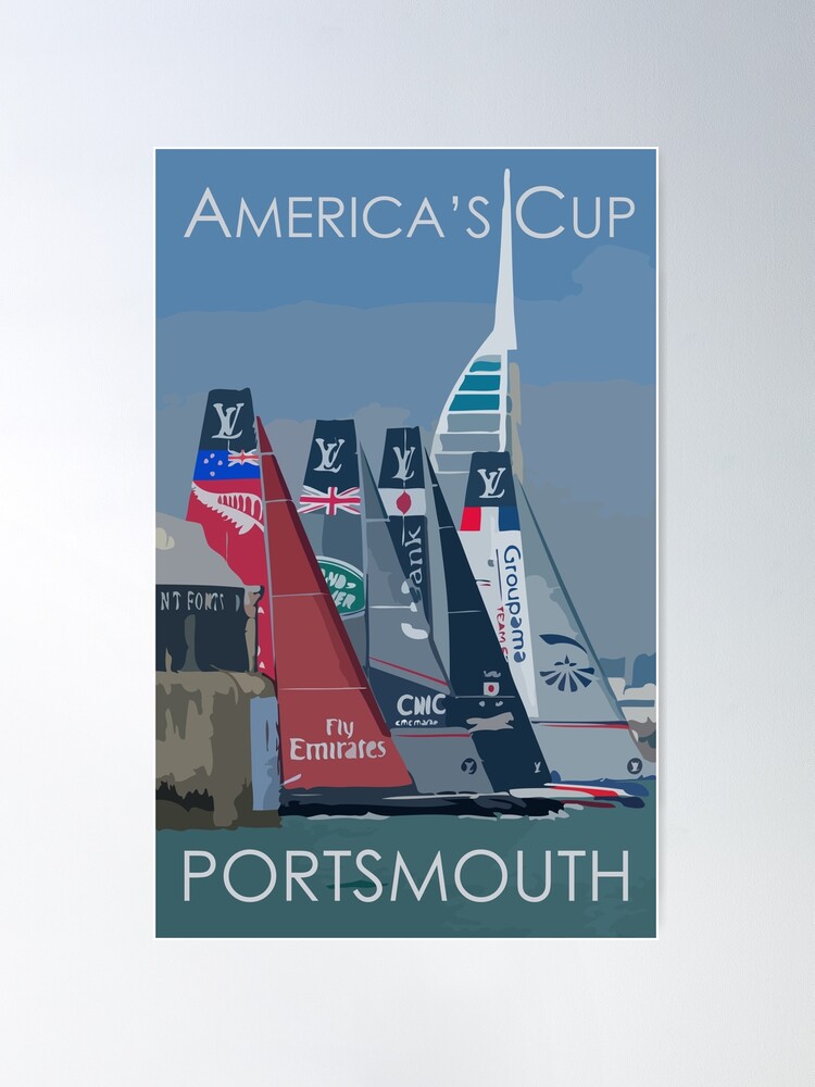 America's Cup Portsmouth Poster for Sale by Speedbirddesign