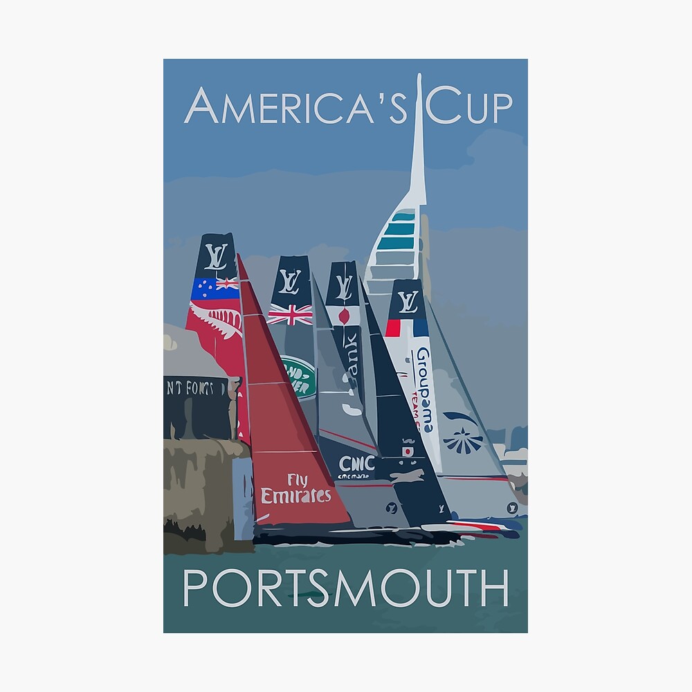 America's Cup Portsmouth Poster for Sale by Speedbirddesign
