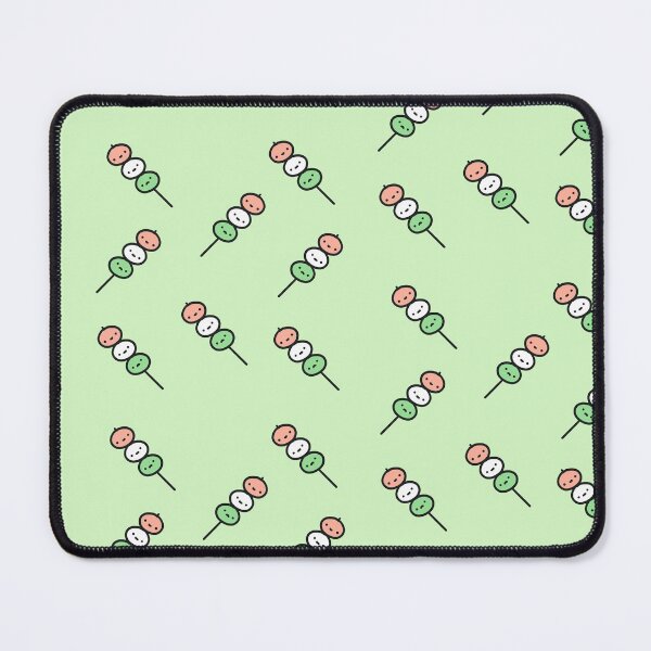 Item preview, kawaii pastel green dango design designed and sold by moonbean-art.