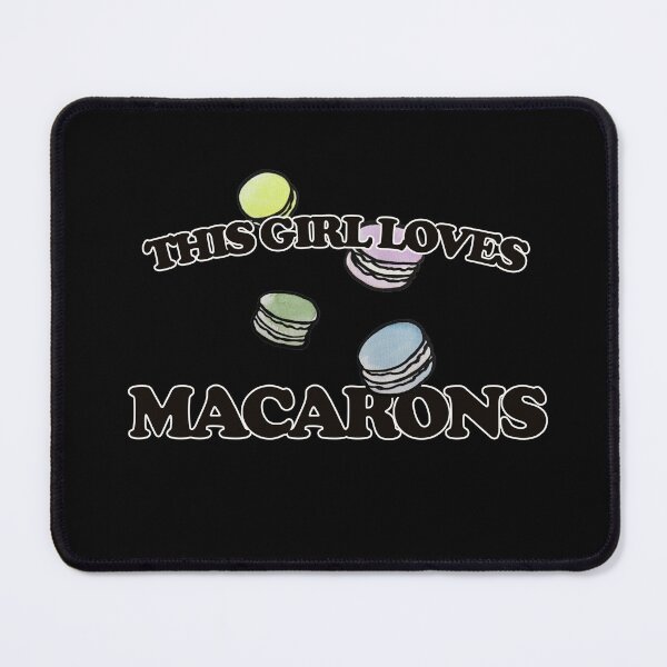 Item preview, This girl loves macarons designed and sold by FrictionMaxxing.