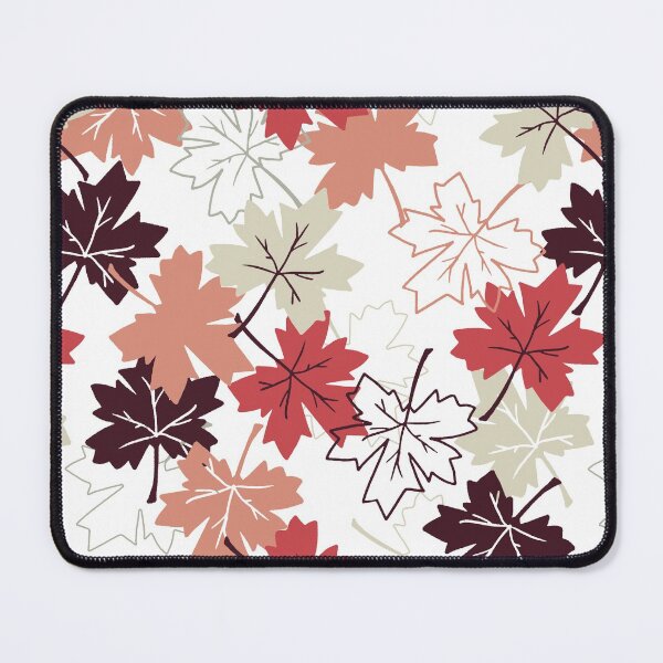 Item preview, Red Autumn Maple Leaves Pattern Art designed and sold by FlinArt.
