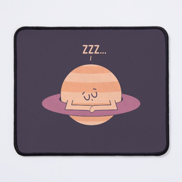 Item preview, Sleepy Saturn designed and sold by HandsOffMyDinosaur.