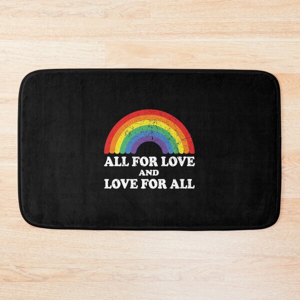 Item preview, All For Love And Love For All Rainbow Lgbtq Support designed and sold by ichieli.