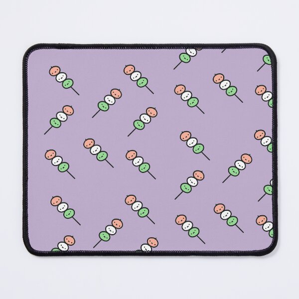 Item preview, kawaii pastel purple dango design designed and sold by moonbean-art.