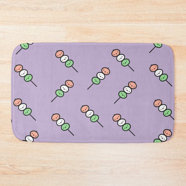 Item preview, kawaii pastel purple dango design designed and sold by moonbean-art.