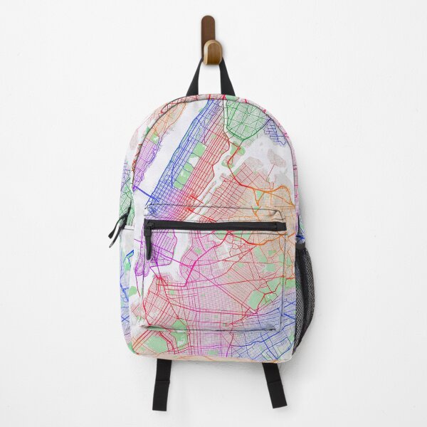 Item preview, New York City Map of the United States - Colorful designed and sold by deMAP.
