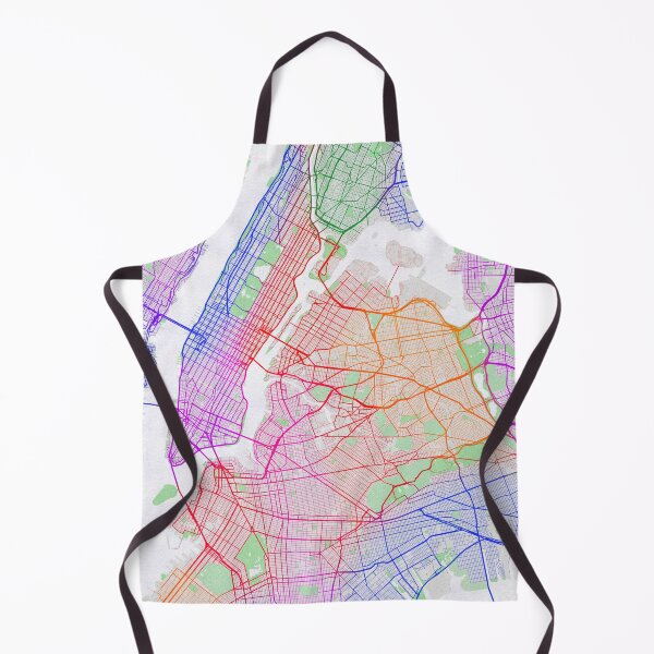 Item preview, New York City Map of the United States - Colorful designed and sold by deMAP.