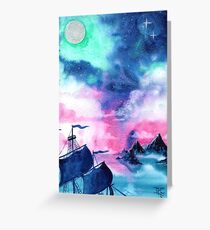 Neverland Sky Greeting Card