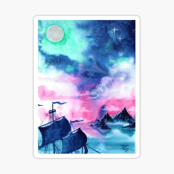 Neverland Sky Sticker
