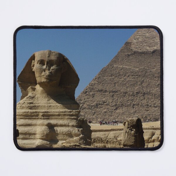 Item preview, Egypt Sphinx and Pyramids Photograph designed and sold by HotHibiscus.