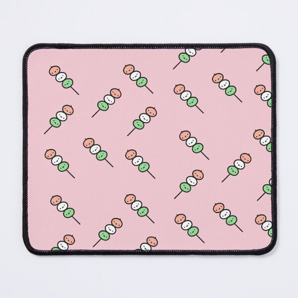 Item preview, kawaii pastel pink dango design designed and sold by moonbean-art.
