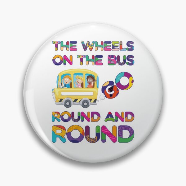 Item preview, Cool the wheels on the bus go round and round designed and sold by odrito.