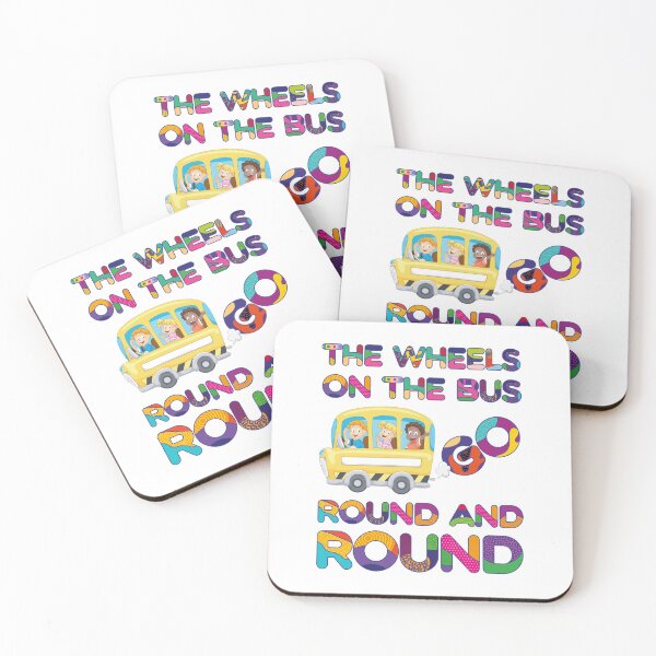 Item preview, Cool the wheels on the bus go round and round designed and sold by odrito.