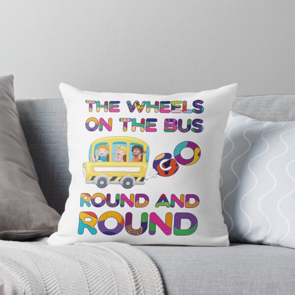 Item preview, Cool the wheels on the bus go round and round designed and sold by odrito.