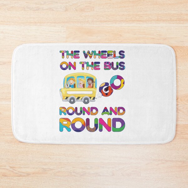 Item preview, Cool the wheels on the bus go round and round designed and sold by odrito.