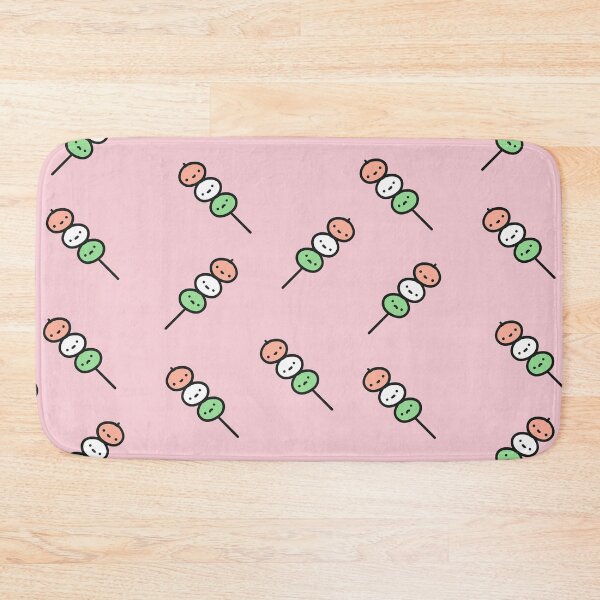 Item preview, kawaii pastel pink dango design designed and sold by moonbean-art.