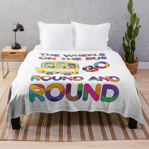 Item preview, Cool the wheels on the bus go round and round designed and sold by odrito.