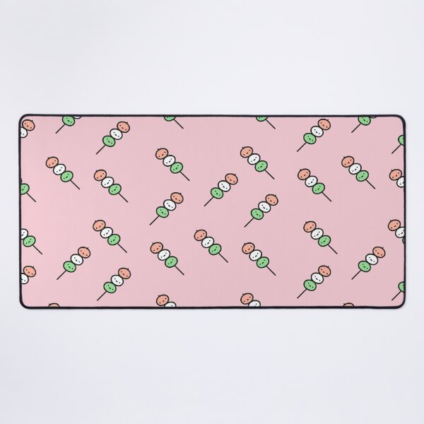 Item preview, kawaii pastel pink dango design designed and sold by moonbean-art.