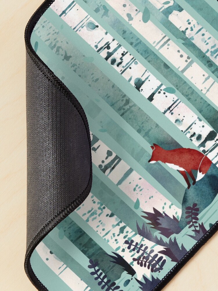 Alternate view of The Birches Mouse Pad