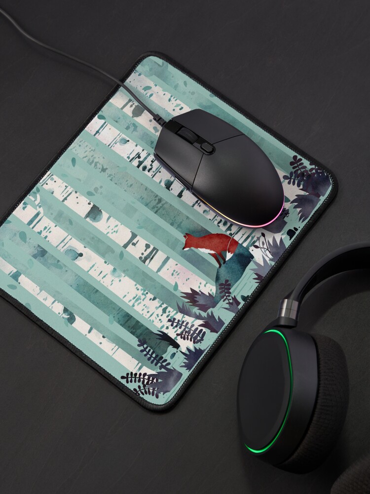 Alternate view of The Birches Mouse Pad