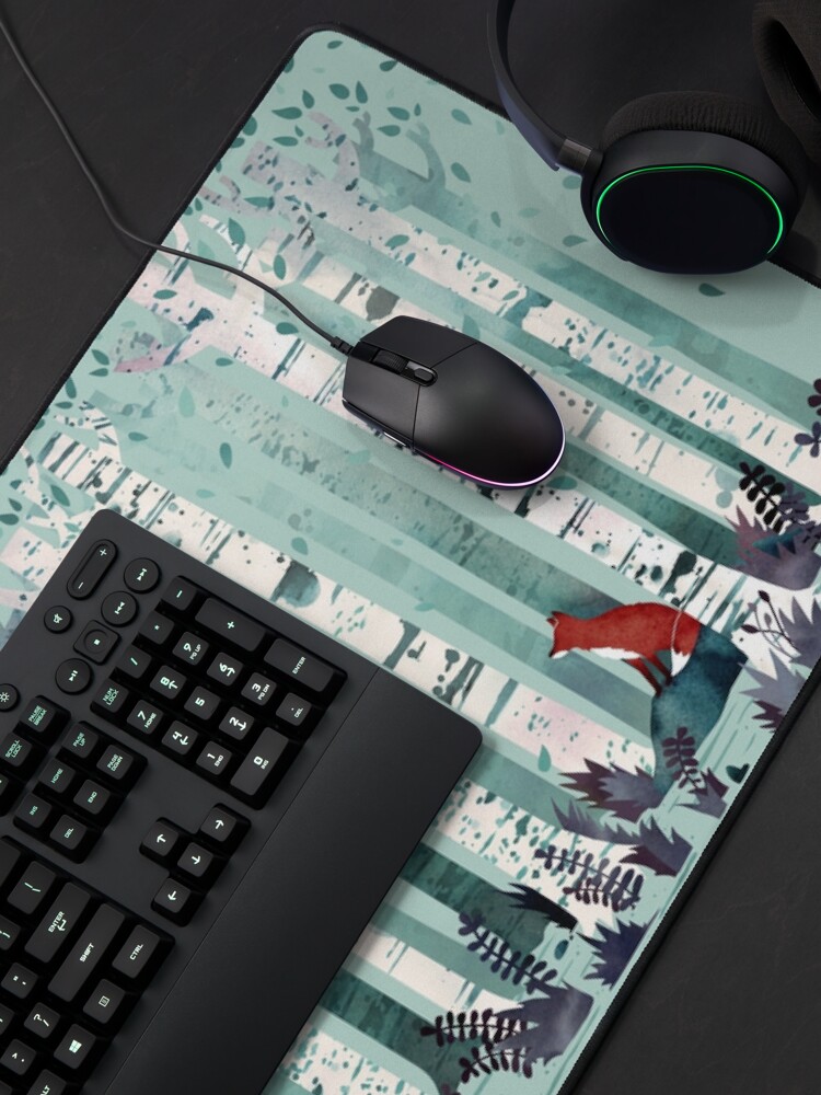 Alternate view of The Birches Mouse Pad