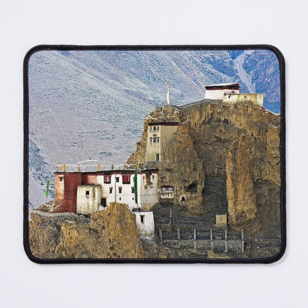 Item preview, Tibetan Buddhist Monastery, Himalayan Mountains Landscape designed and sold by worldways.