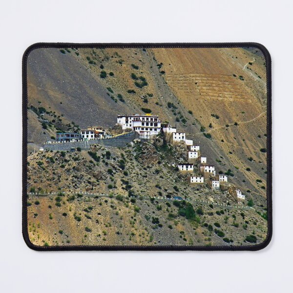 Item preview, Picturesque Tibetan Himalayan Mountain Monastery Panorama, Himalaya Mountains designed and sold by worldways.