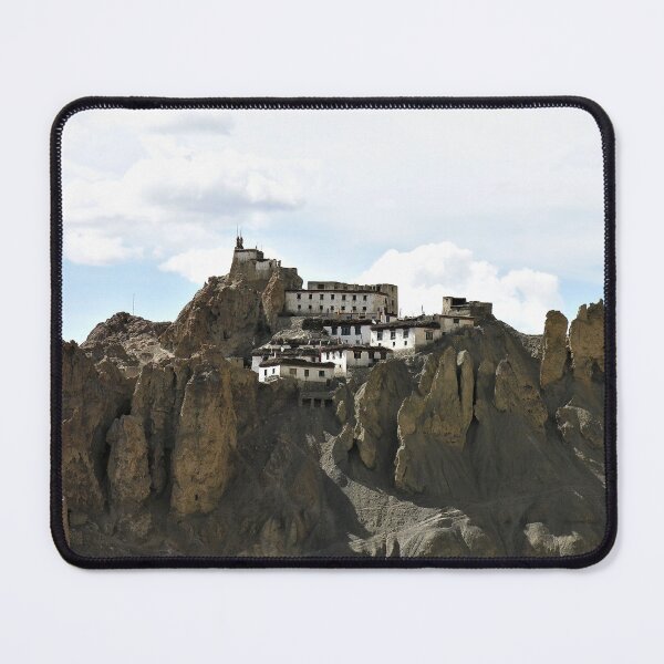 Item preview, Traditional Tibetan Mountain Buddhist Monastery, Himalayan Landscape designed and sold by worldways.