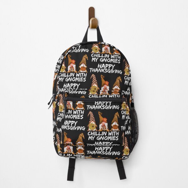 Item preview, HAPPY THANKSGIVING, CHILLIN WITH MY GNOMIES, HAPPY GNOMES, GNOME MEME, designed and sold by R B Chrystal.