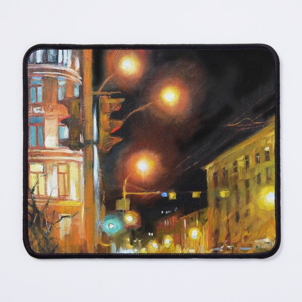 Item preview, Night cityscape, night lights designed and sold by ArtEkaterina.