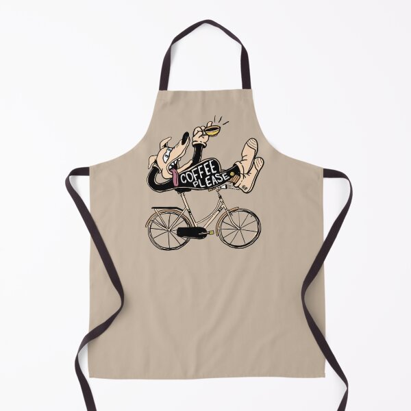 Item preview, DOG CYCLING AND COFFEE PLEASE designed and sold by aydapadi.