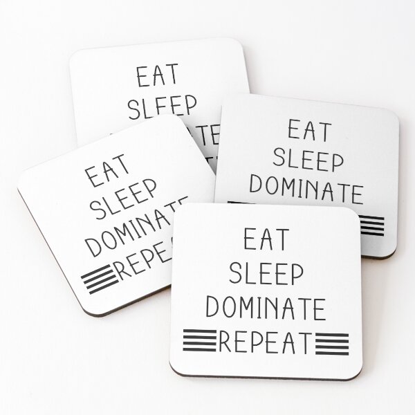 Item preview, Copy of Eat Sleep Dominate Repea designed and sold by YOUR SHOP.