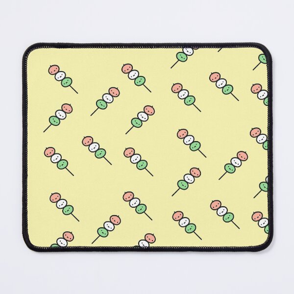 Item preview, kawaii pastel yellow dango design designed and sold by moonbean-art.
