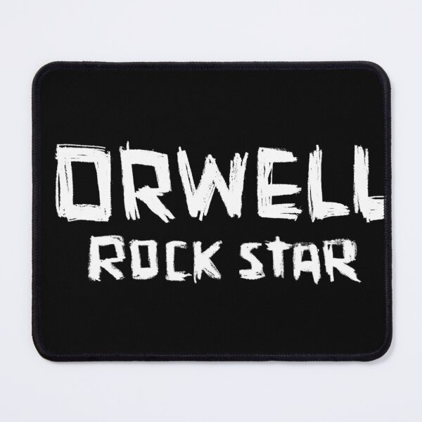 Item preview, George Orwell, Rock Star: Orwell designed and sold by badlydrawnbabe.