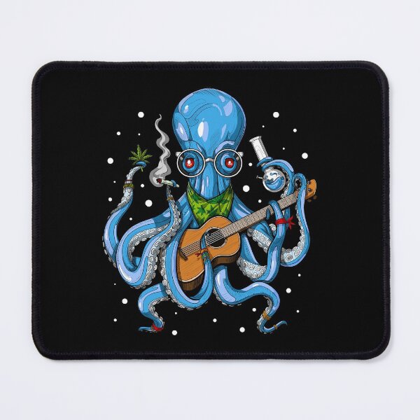 Item preview, Octopus Smoking Weed designed and sold by underheaven.