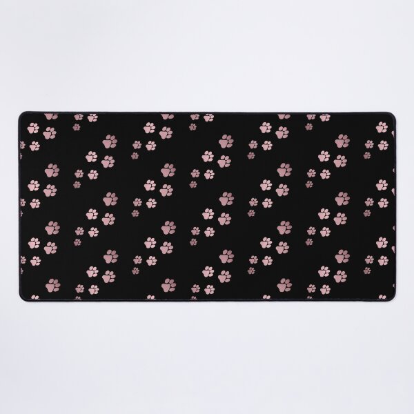 Item preview, Dog paw prints in rustic pink | Gifts for dog lover, dog mom and dog dad  designed and sold by Violet Treasures.