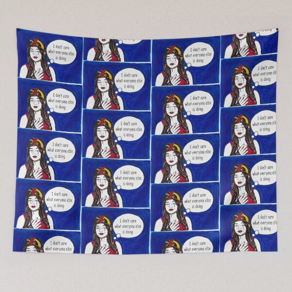 Item preview, I Don't Care What Everyone Else is Doing designed and sold by brandydevoid.