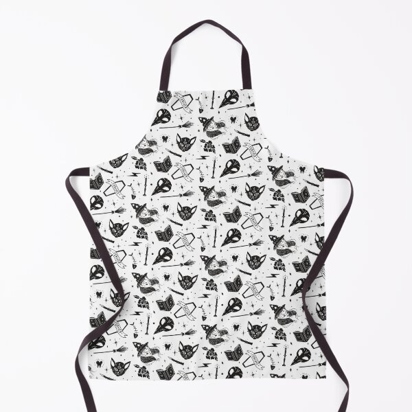 Item preview, Halloween All Over Print Pattern Design - Witchcraft And Cats designed and sold by MnEmzStudio.