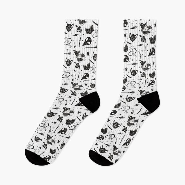 Item preview, Halloween All Over Print Pattern Design - Witchcraft And Cats designed and sold by MnEmzStudio.