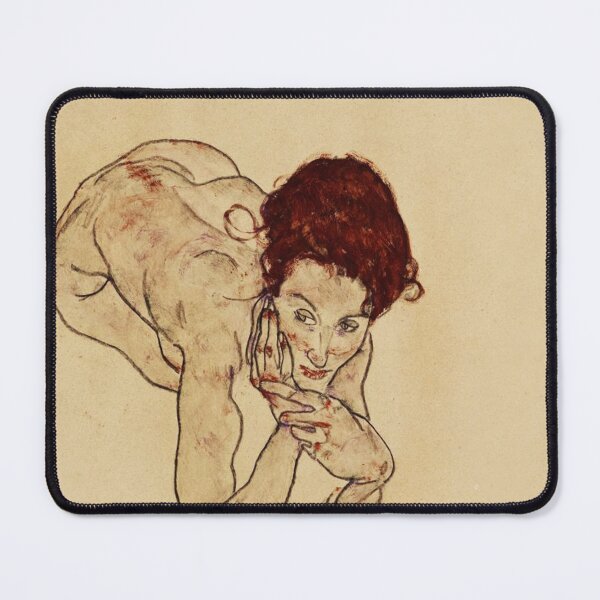 Item preview, Portrait of a woman by Egon Schiele designed and sold by Vintage Designs +.