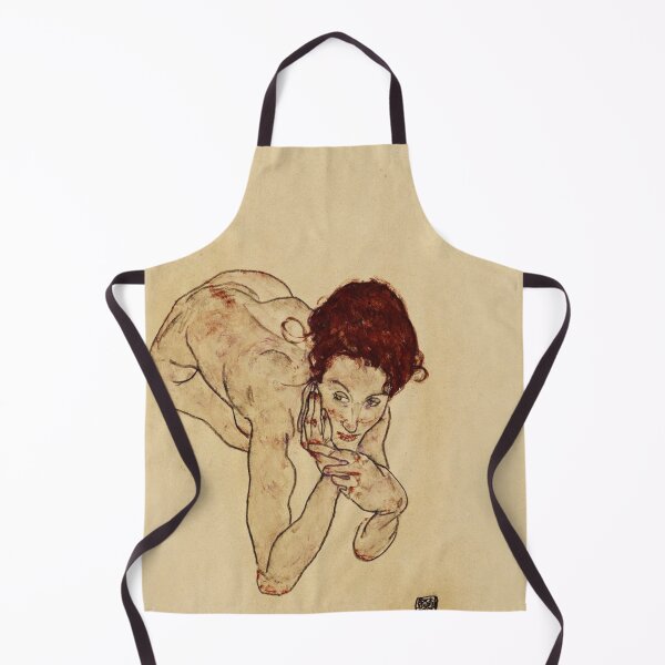 Item preview, Portrait of a woman by Egon Schiele designed and sold by Vintage Designs +.