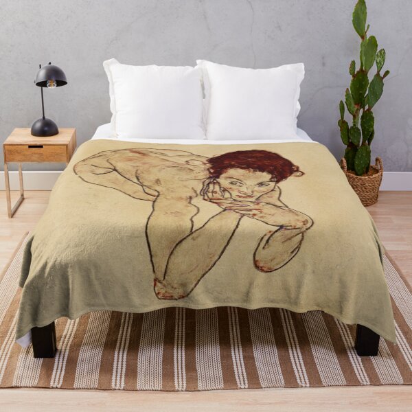 Item preview, Portrait of a woman by Egon Schiele designed and sold by Vintage Designs +.
