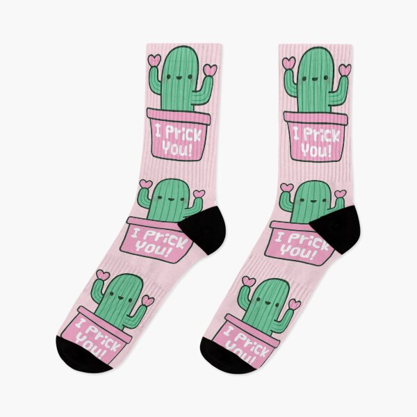 Item preview, Cute Cactus I Prick You Love Pun designed and sold by rustydoodle.