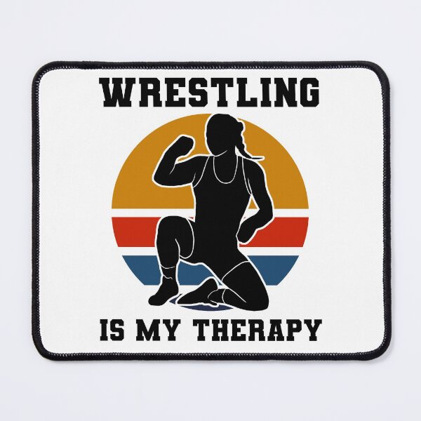 Item preview, Wrestling Is My Therapy  designed and sold by ojdart.