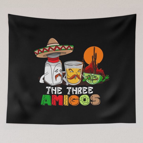 Item preview, Coctails T-ShirtThe Three Amigos Salt Tequila Lime Drinks Mexican designed and sold by BilyAchose.